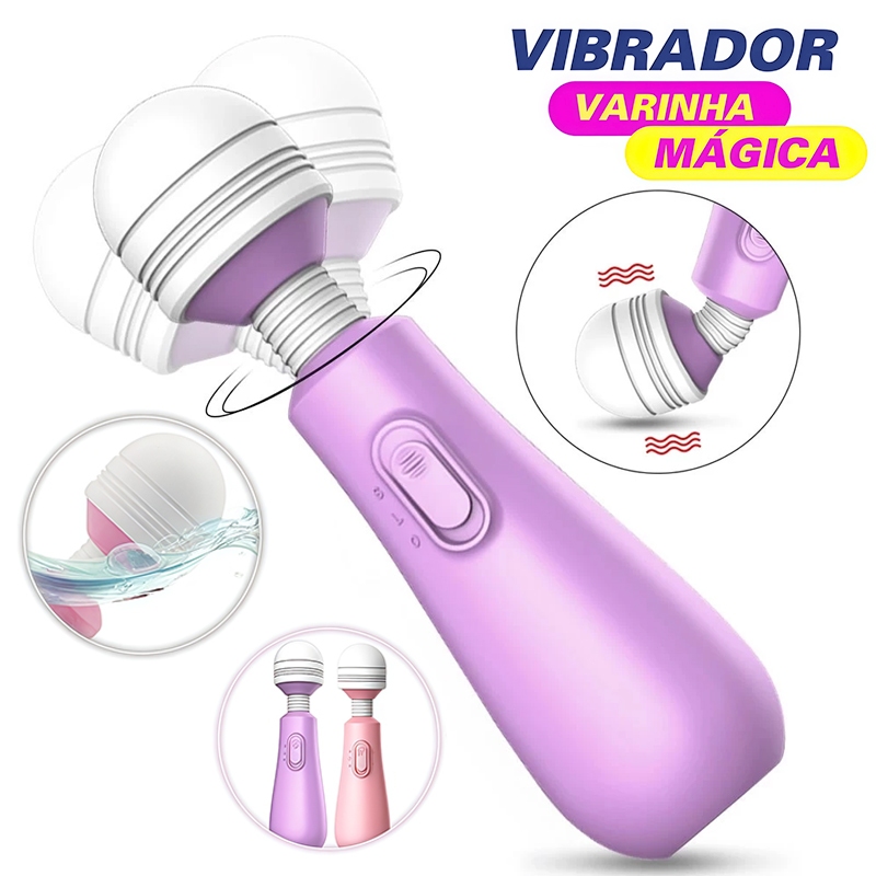 Vibrador Massageador corporal Clitoriano Varinha M
