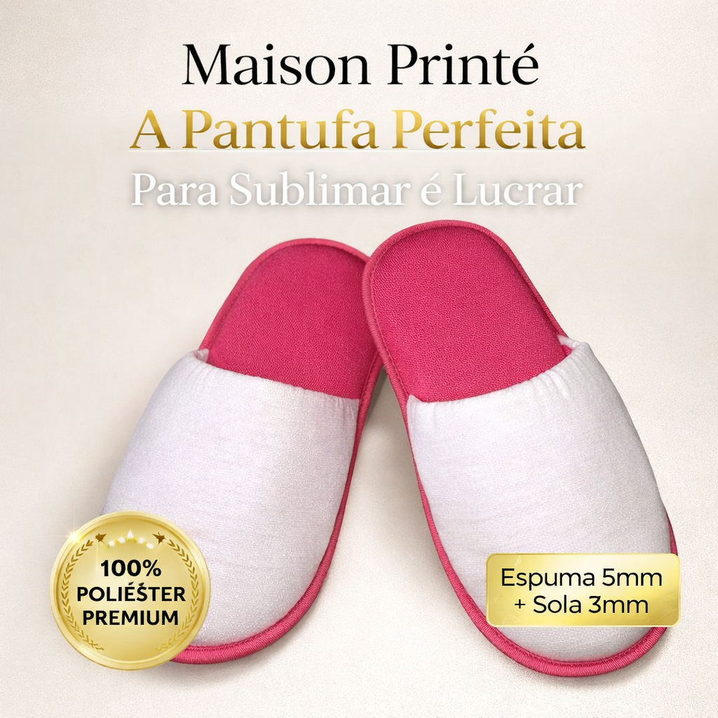 Pantufa para Sublimação