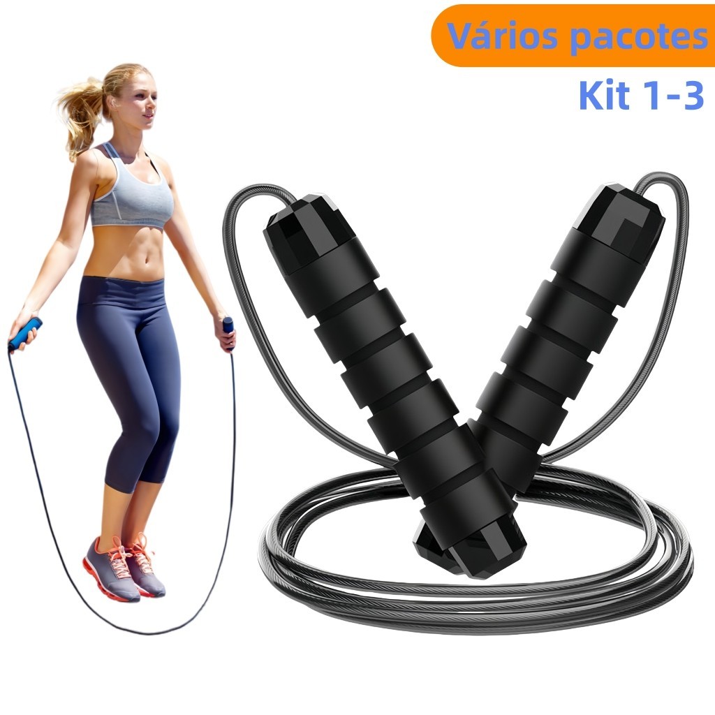 Corda De Pular Profissional Ajustavel Crossfit Mal