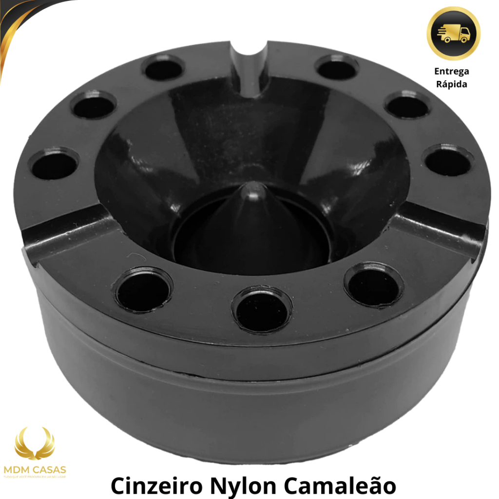 Cinzeiro Coletor de Residuos Nylon com Reservatór
