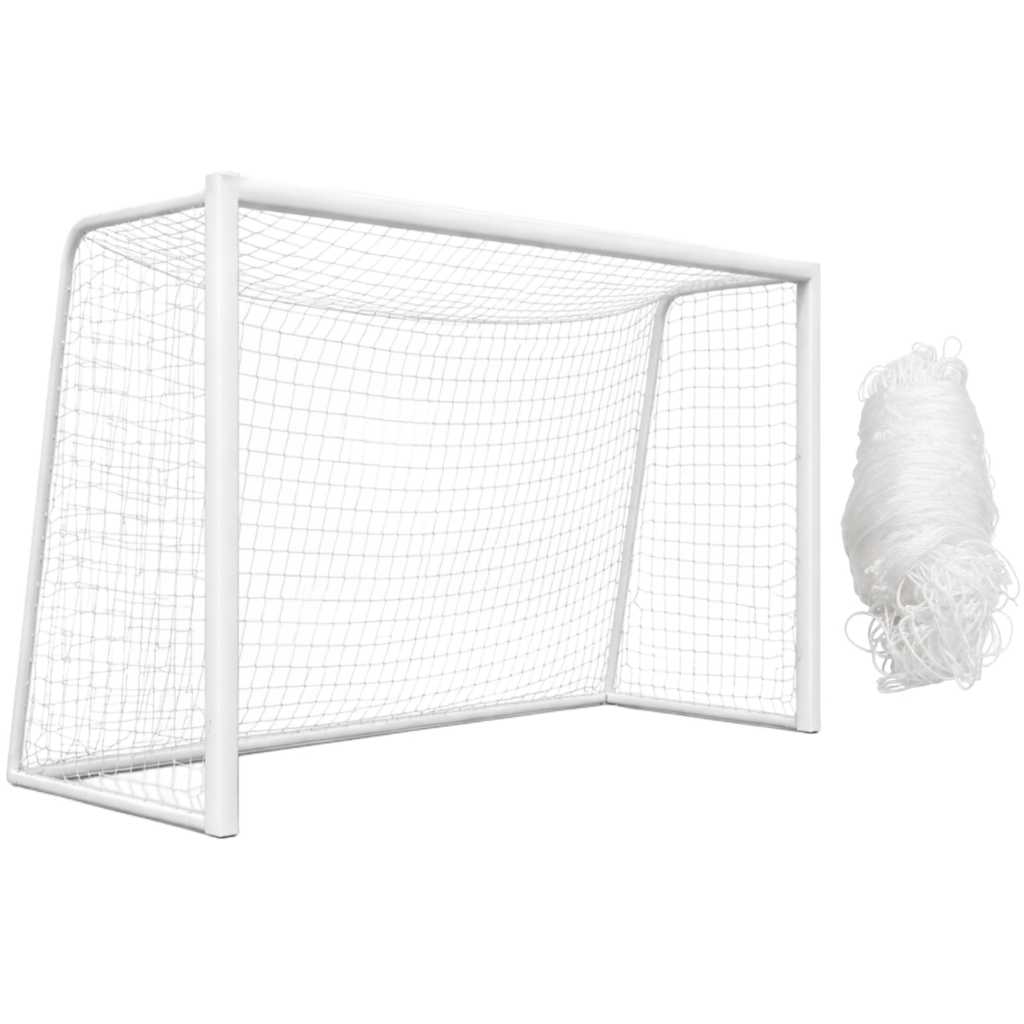 REDE DE FUTEBOL DE SALAO 3,20X2,10 NAYLON BRANCO N