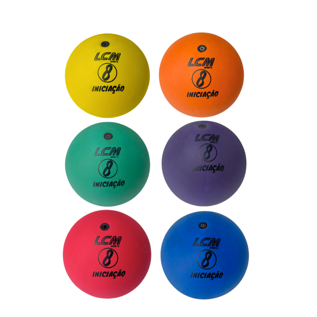 Kit 6 Bolas de Iniciação Tamanho 8 Cores Sortida