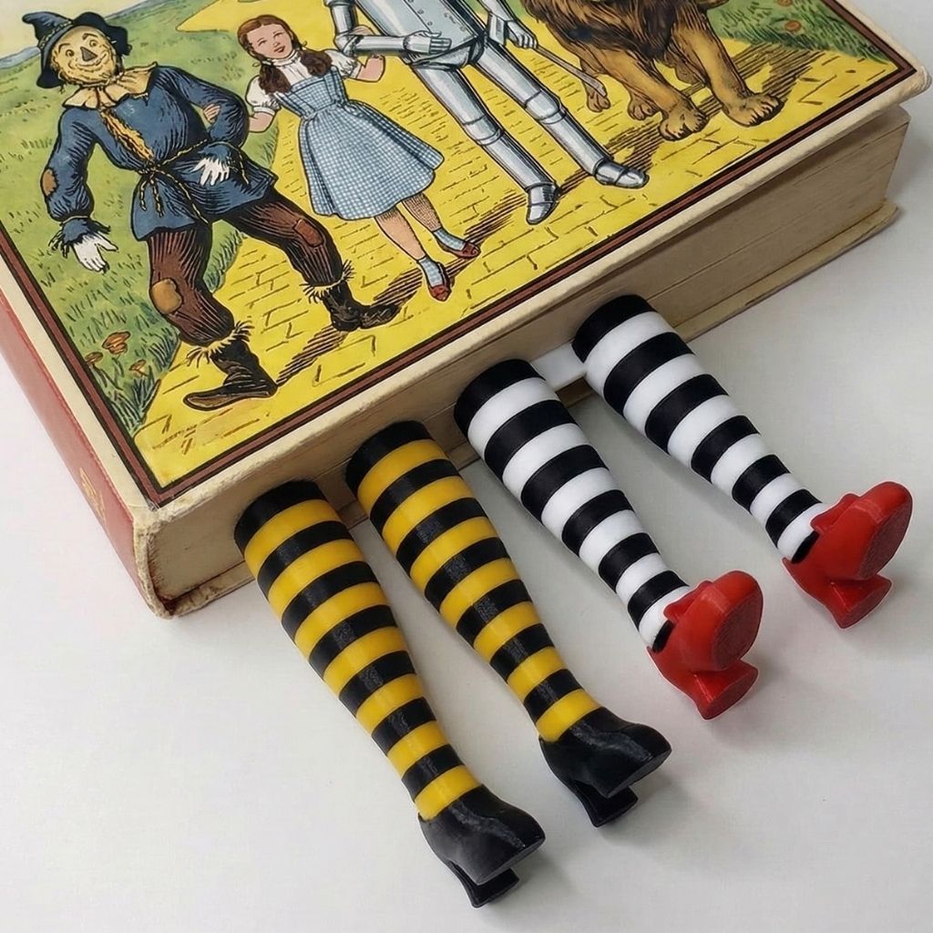 Marcador de Livro Perninhas – Dorothy Magico