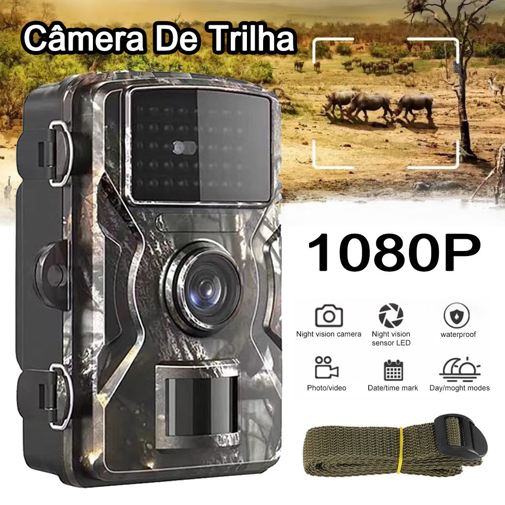 Câmera De Trilha Com Visão Noturna Para Caça 4K