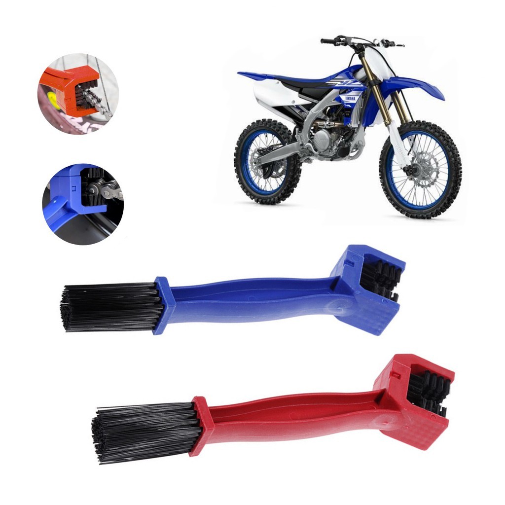 Escova Limpeza Corrente Moto e Bike 2 em 1 Univers