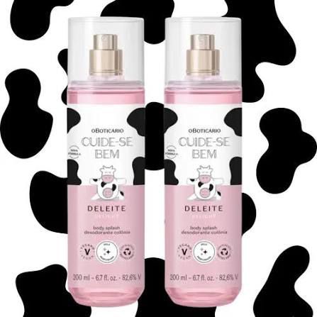 BODY SPLASH DELEITE: Deixe o rastro da sobremesa m