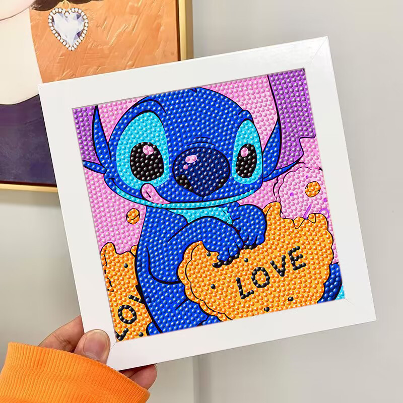 Pintura de diamante faça você mesmo para crianç