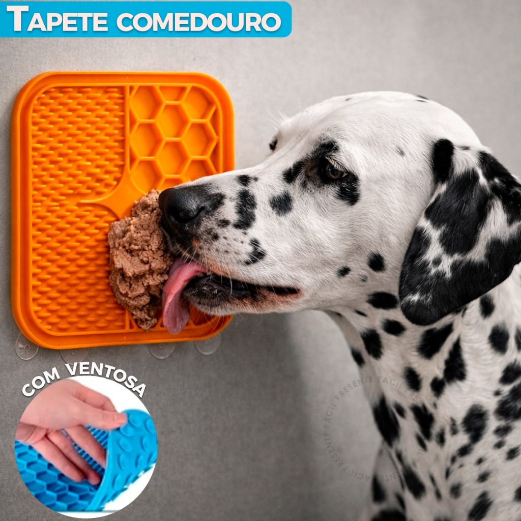 Tapete Comedouro 1 Ou 2 Unidades Cães Gatos Pet I