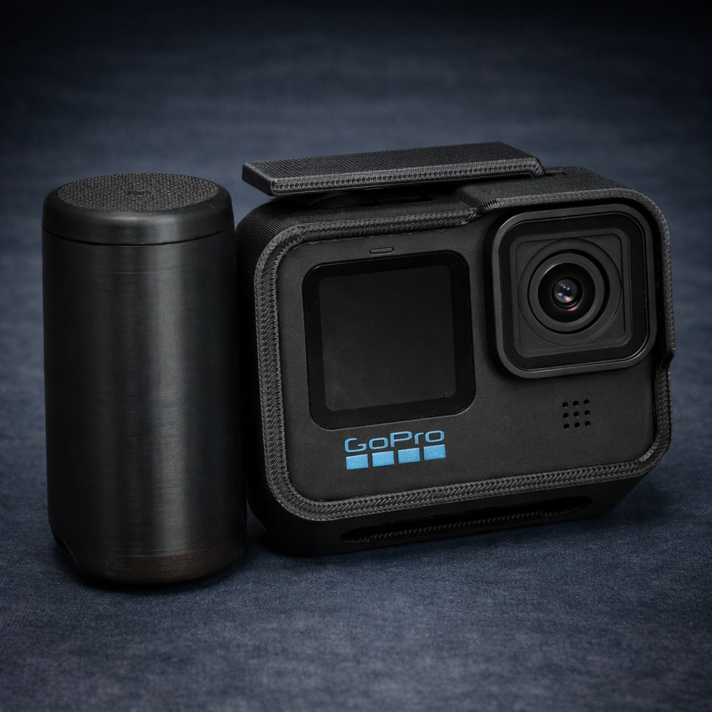 Case GoPro Hero 9 10 11 12 com Bateria Extra Supor
