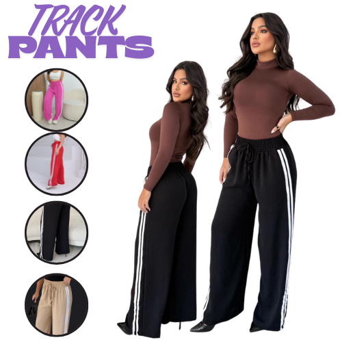 Calça Pantalona duna com listras laterias TrackPa