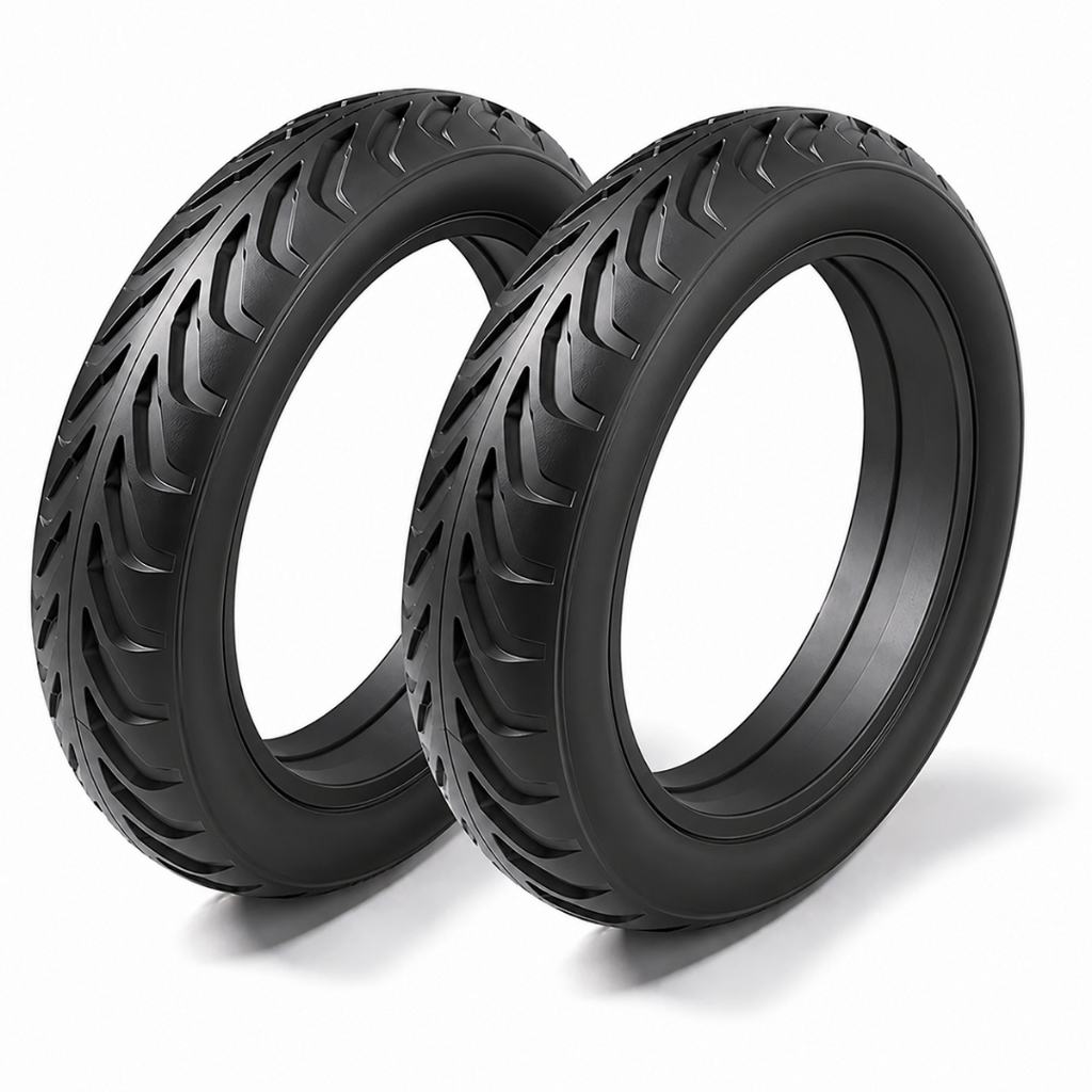 Kit 2 Pneu Maciço Patinete Eletrico 8.5 Sem Câma