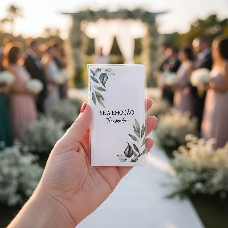 Kit Completo Lágrimas De Alegria Para Casamento (