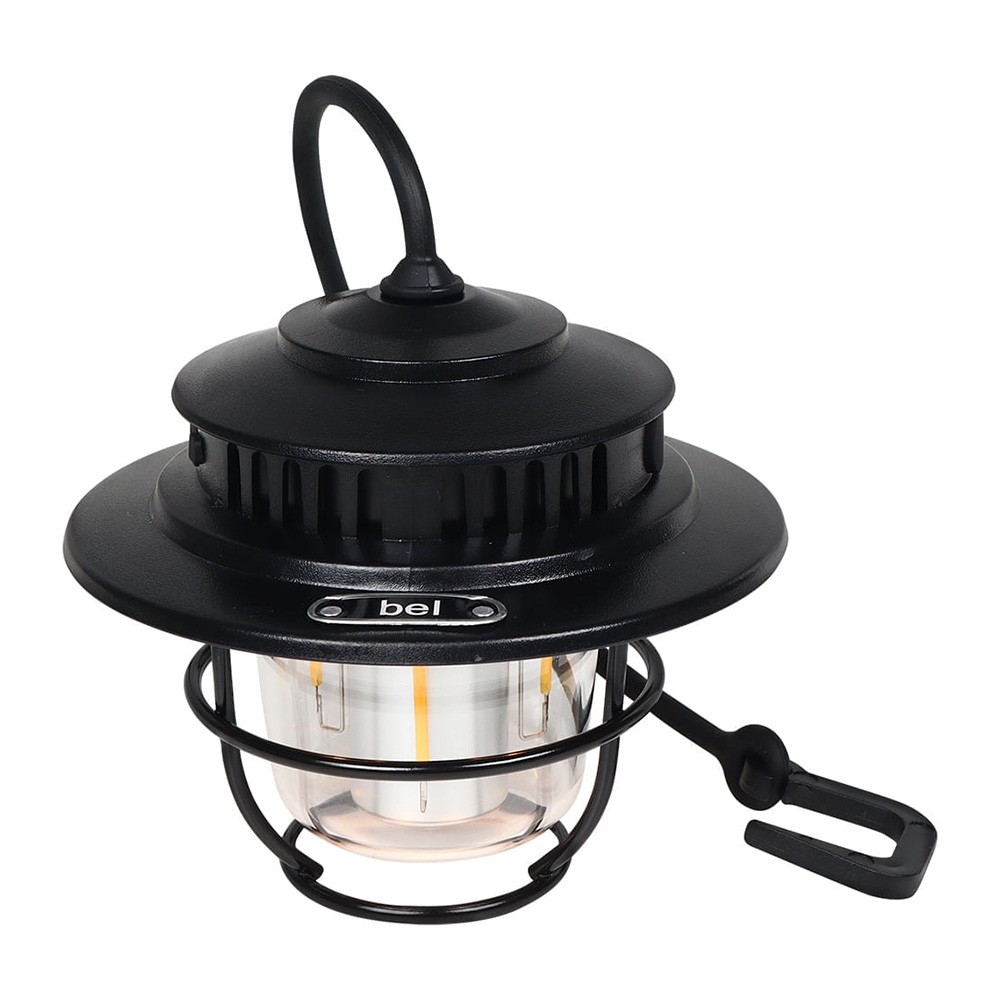 Lampião Recarregável Retro Led 3 Cores C/ Gancho