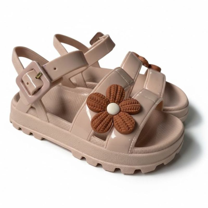 Sandália Infantil Menina Slide Anatômica com Enf