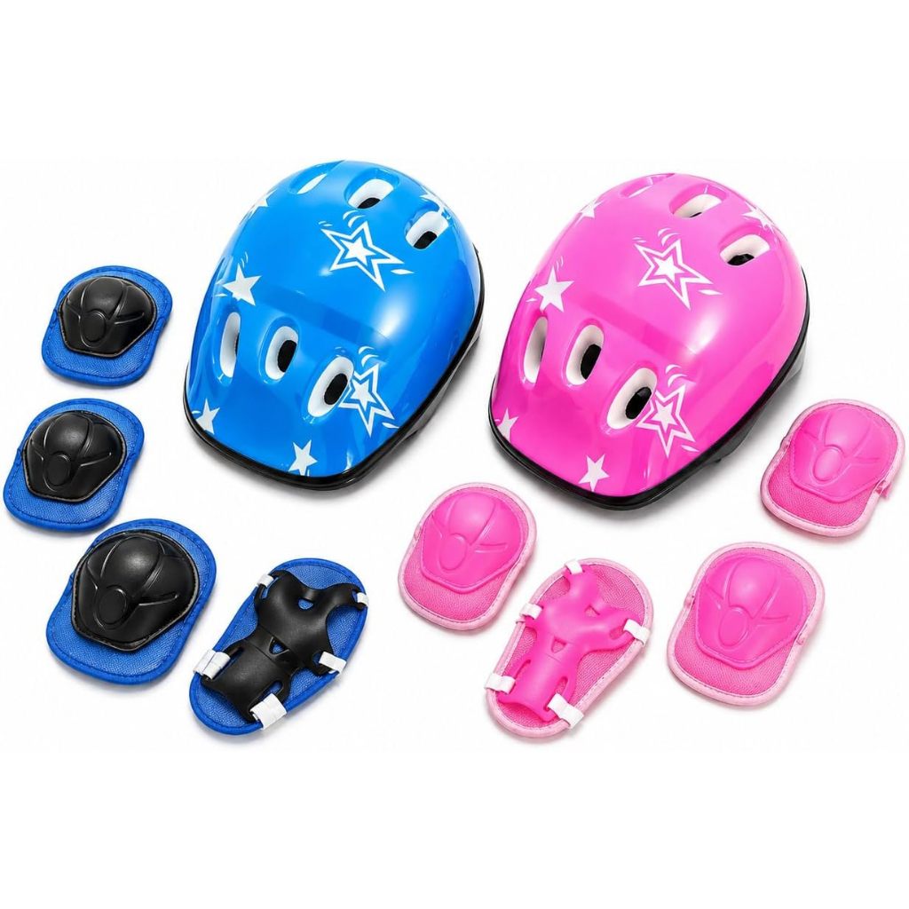 Capacete Cotoveleira Joelheira Infantil SEGURANÇA