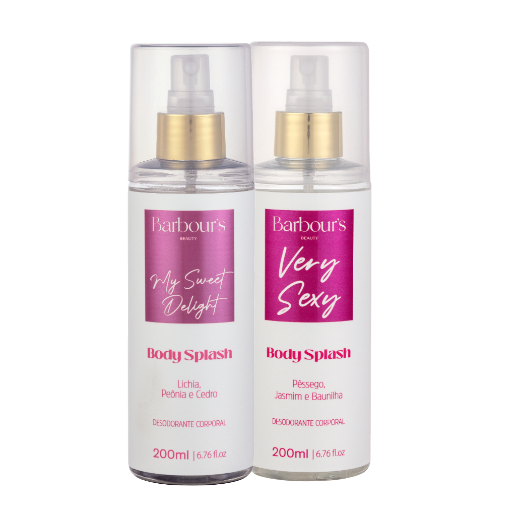 Kit Body Splash  My Sweet Delight e Very Sexy Barb