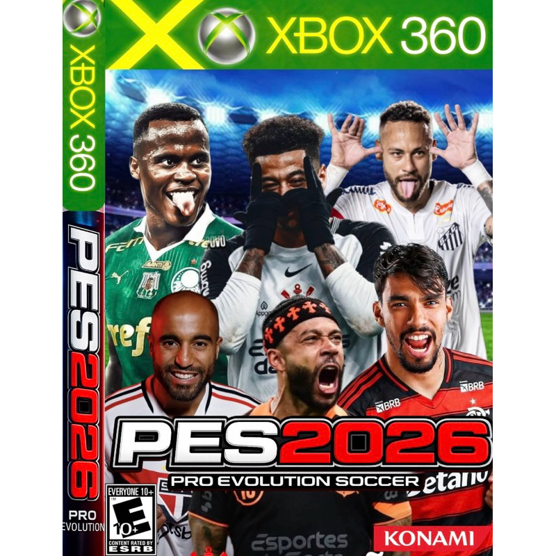 Pes 2026 xbox 360 atualizado março 2026 lançamen