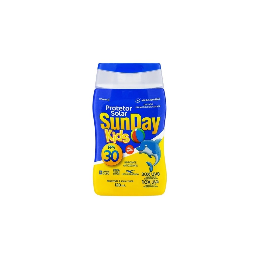 Protetor Solar Sunday Fps30 Kids 120ml