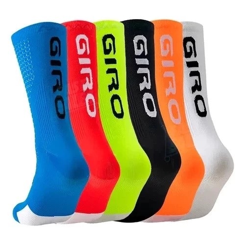 Par De Meia Esportiva Cano Médio Para Ciclista Gi