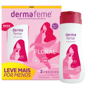 Kit 2 Sabonete Íntimo Líquido – Dermafeme 