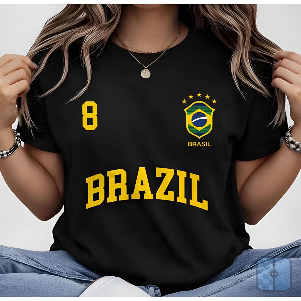 Camisa Camiseta Feminina StreetWear Brasil Algodã
