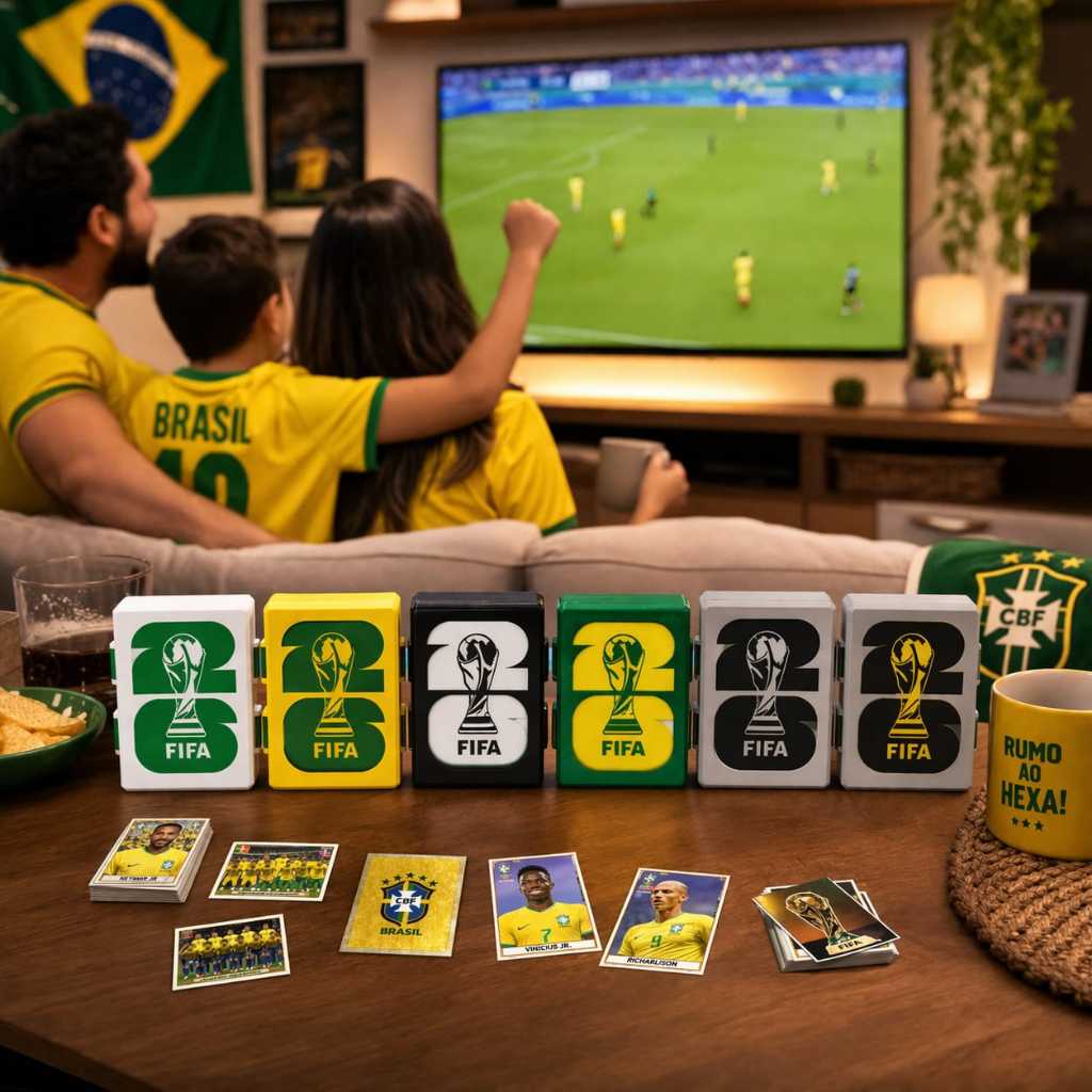 Porta Figurinhas Copa do Mundo 2026 | Organizador 