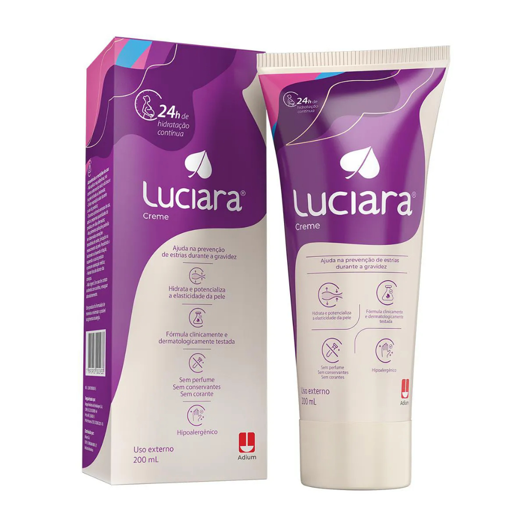 Creme Preventivo para Estrias Luciara Gestantes 20