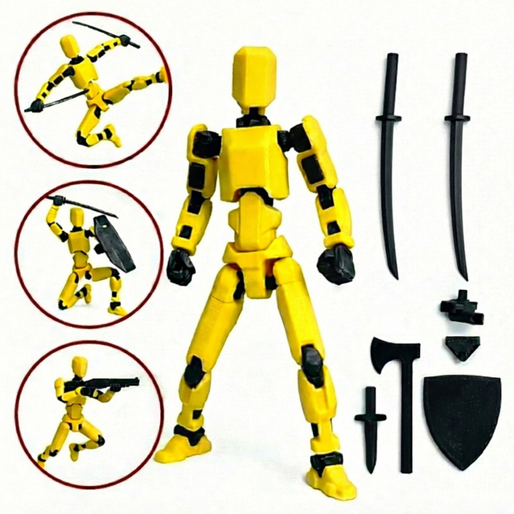 Boneco Dummy 13 Articulado Kit Armas Brinde Montag