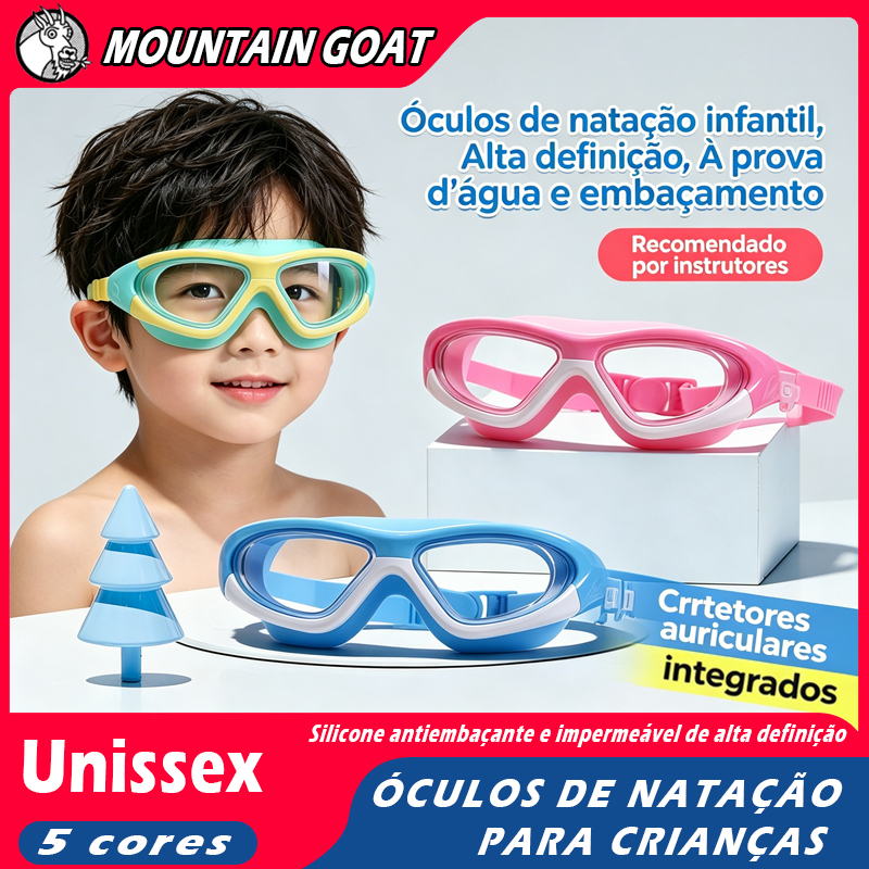 Óculos De Natação Para Crianças Mergulho Ajust