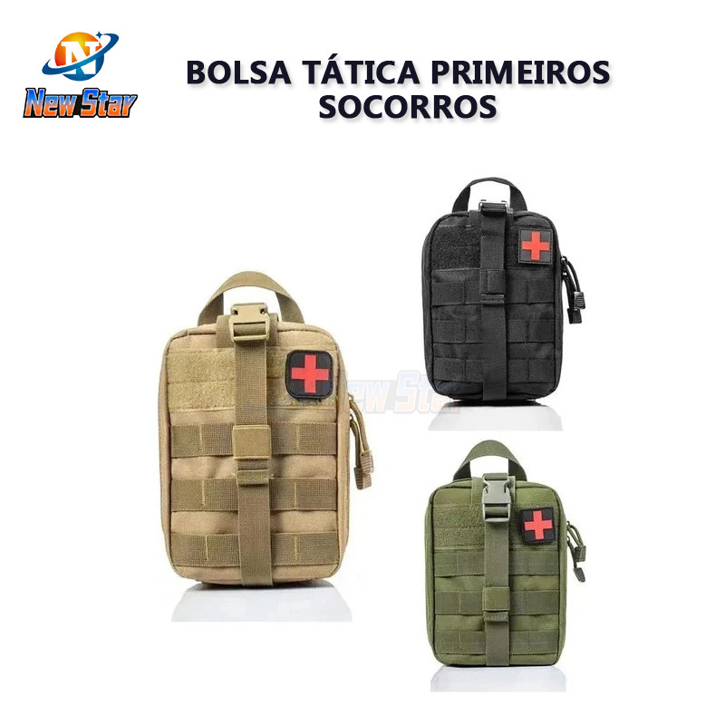 New Star Bolsa Tática Primeiros Socorros Molle Ki