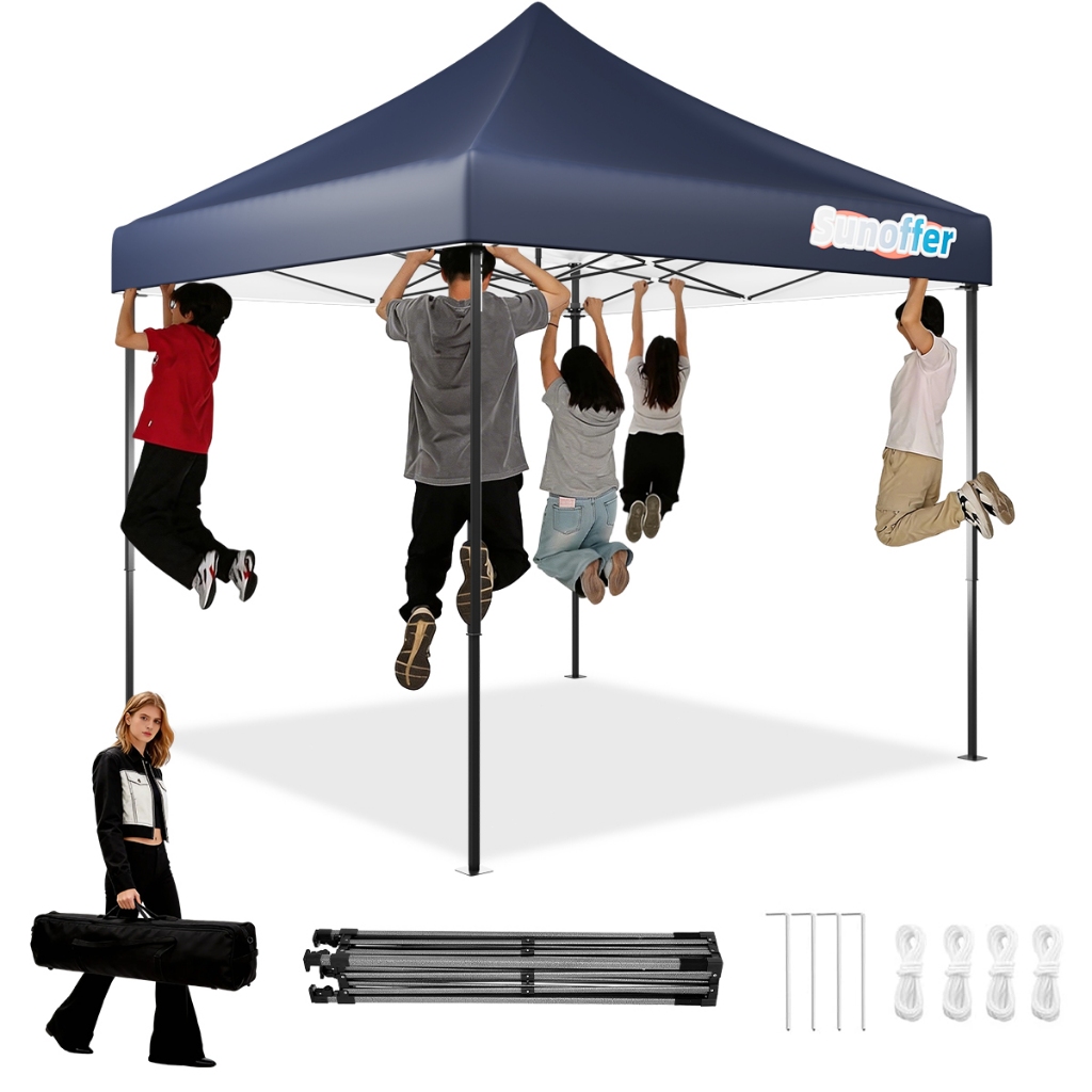 Sunoffer Tenda Sanfonada Gazebo 2*2m,reforçada E 