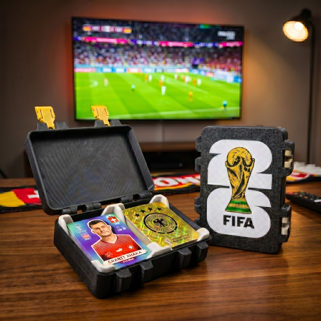 Caixa Porta Figurinhas Copa do Mundo 2026 Maleta G