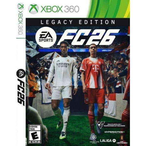 Fifa 2026 Xbox 360 Atualizado Temporada 25/26 (Ler