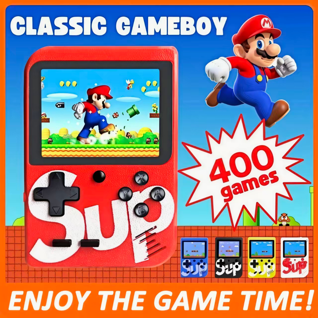 Mini Video Game Sup Game Box 400 Jogos Em 1 Portá