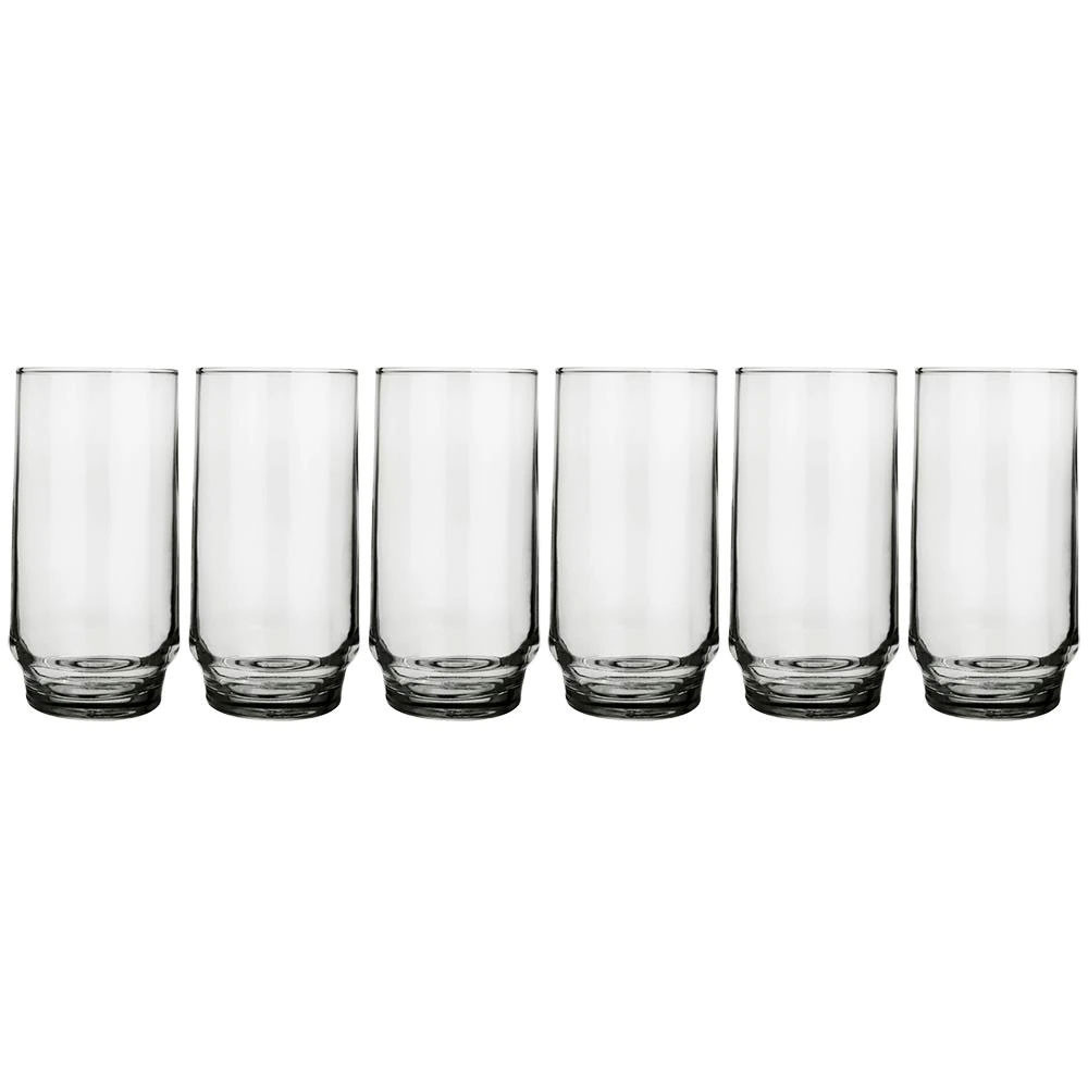 Conjunto de Copos Lights em Vidro 300 ml 6 Peas Na