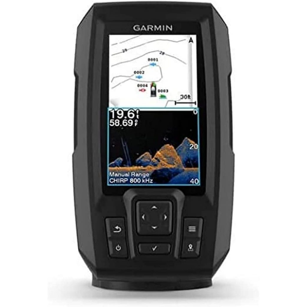 Sonar GPS Garmin Striker Vivid 4CV + Transductor G