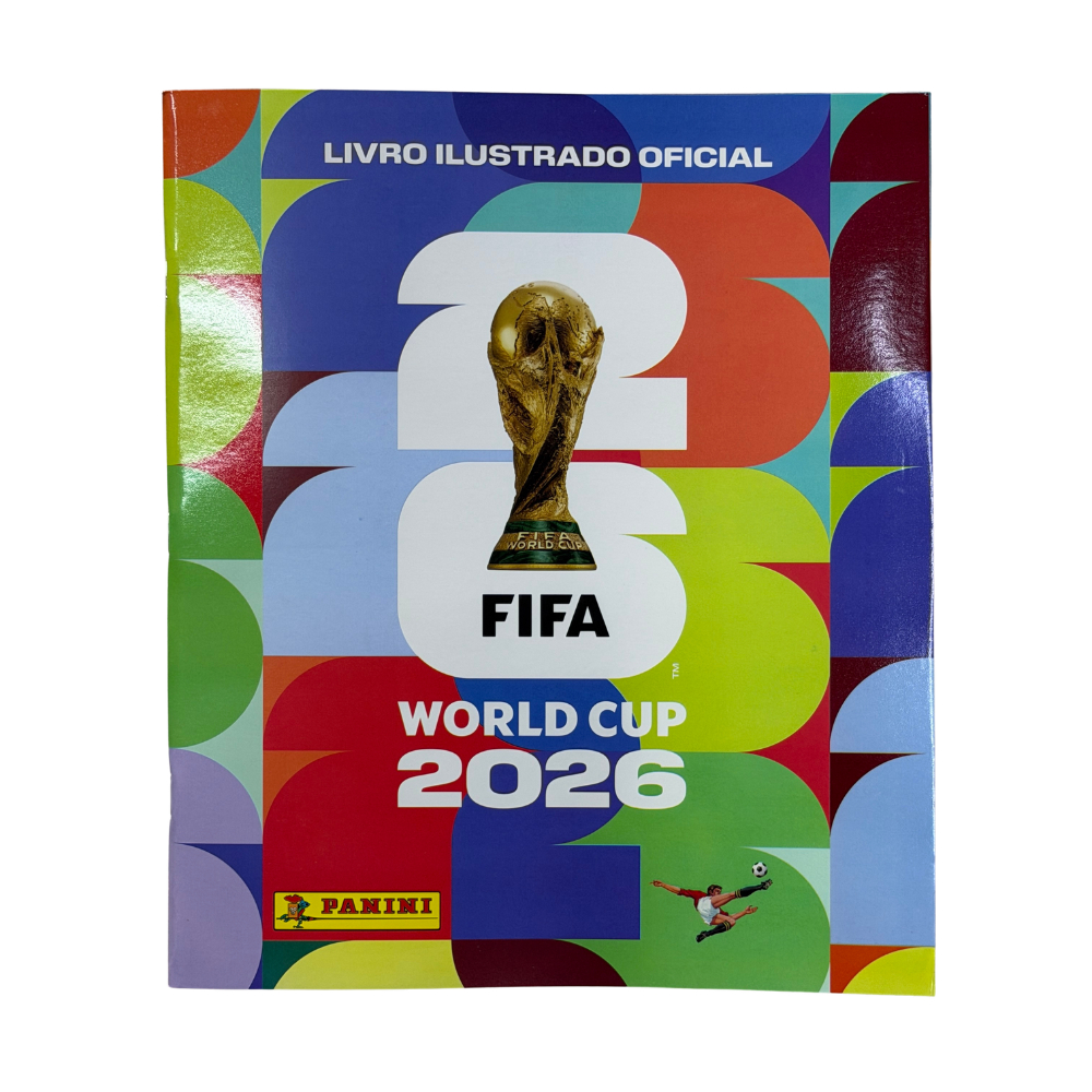 ÁLBUM DA COPA DO MUNDO 2026 ORIGINAL PANINI LIVRO