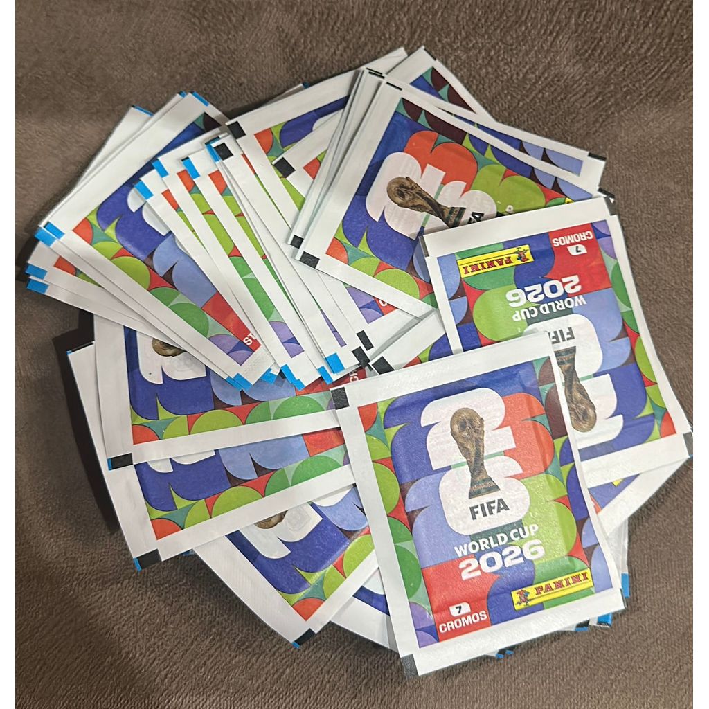 Kit de Figurinhas da Copa do Mundo 2026 Fácil e R
