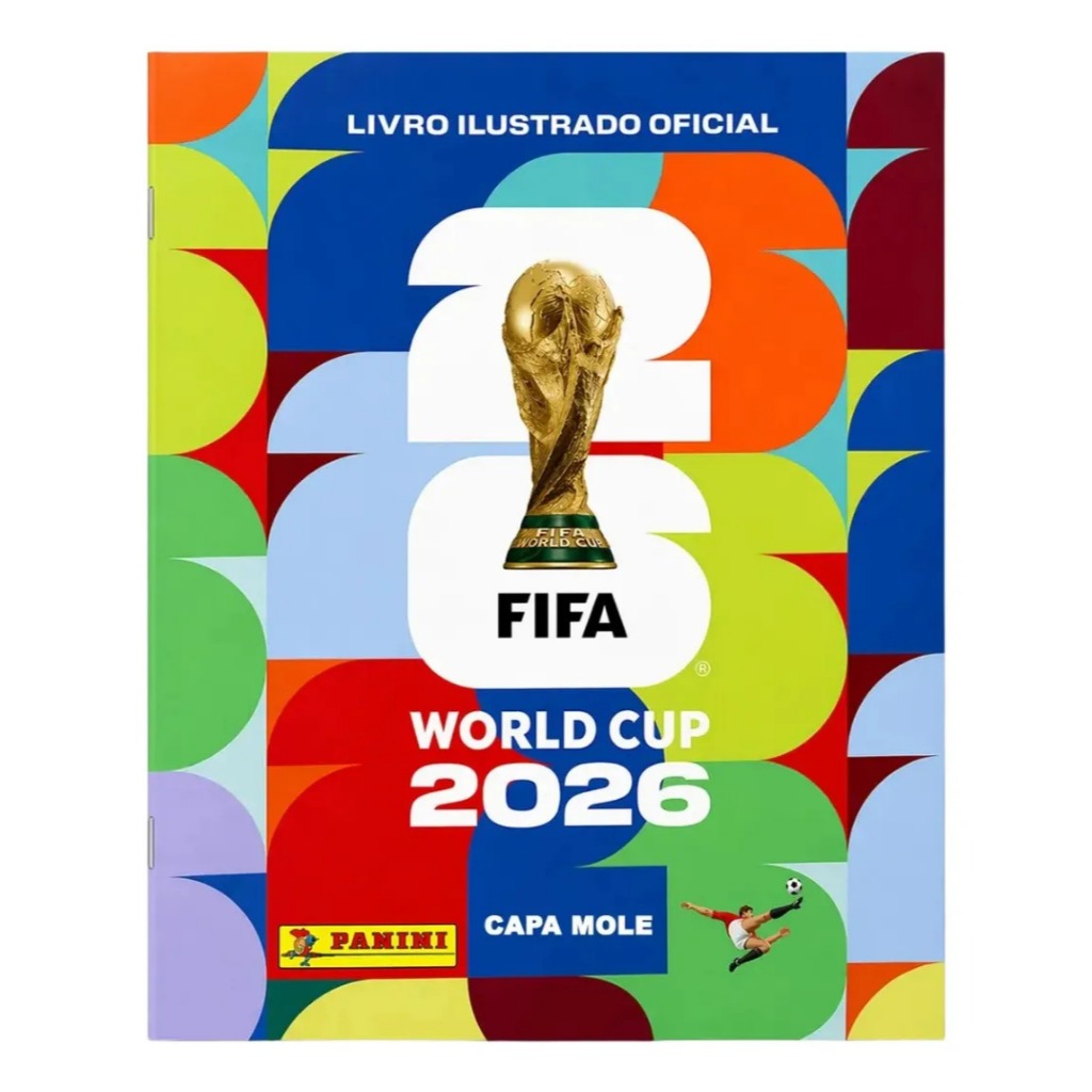Kit Álbum Da Copa Do Mundo Da Fifa 2026 Oficial P