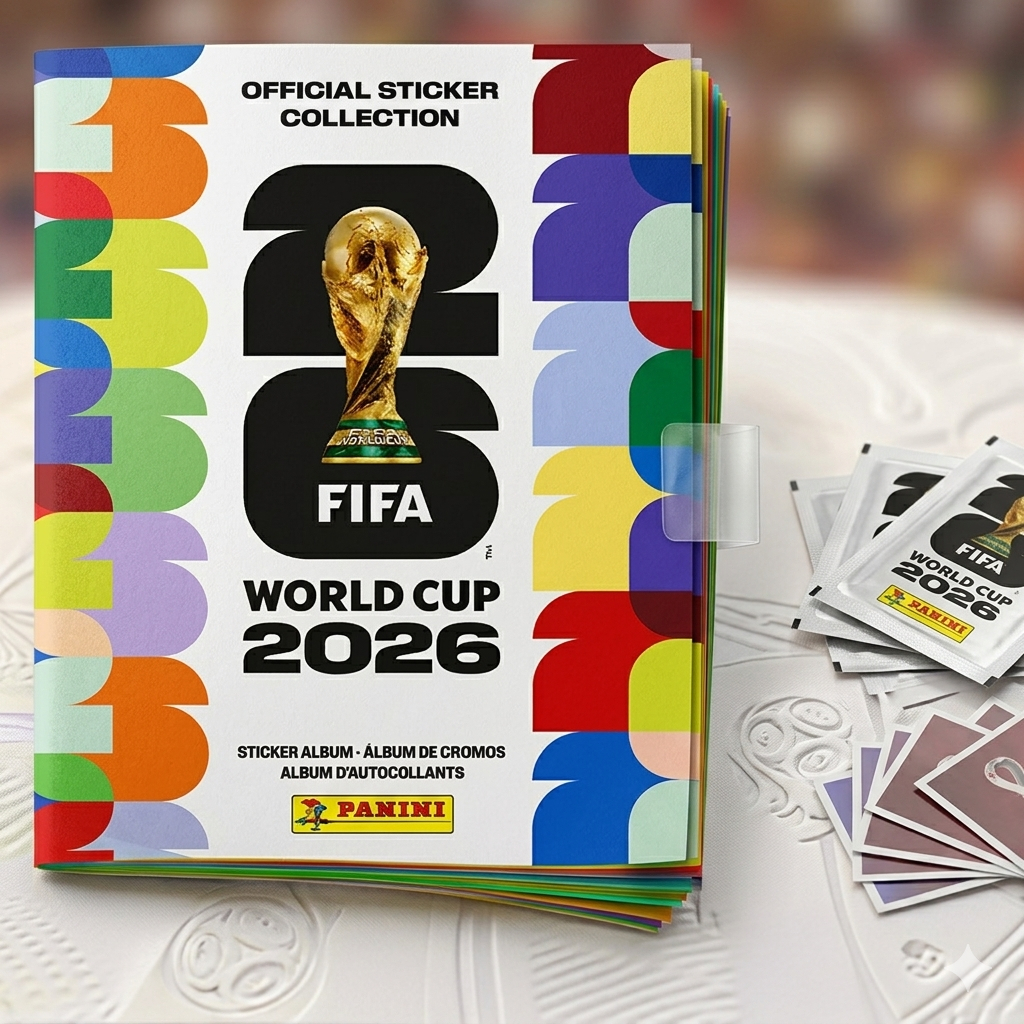 Album Oficial Da Copa do Mundo 2026 Capa Mole + Fi