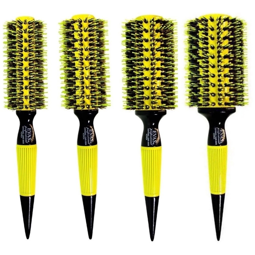 Kit 4 Escovas Evas 3006, 3005,3004 3003 Profission