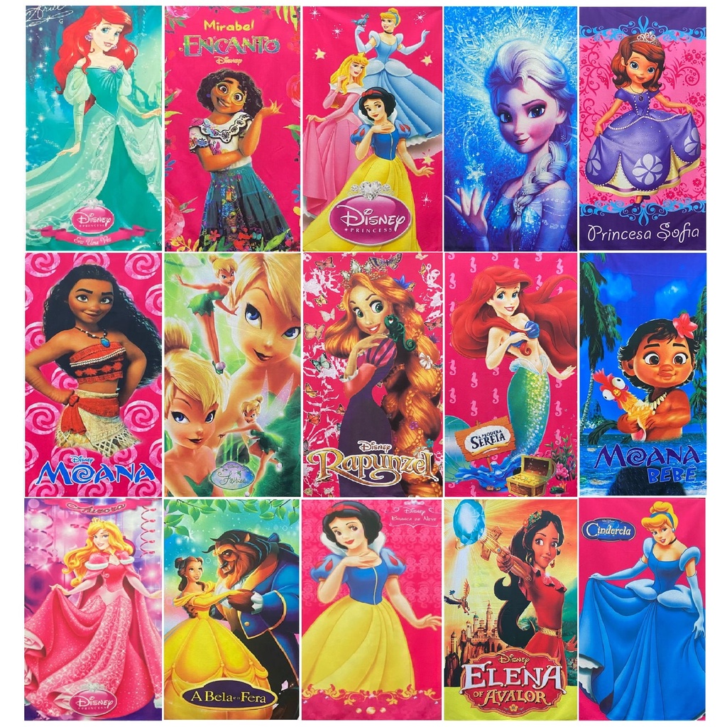 Toalha toalhinha infantil estampada pequena de ros