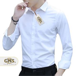 Camisa Social Masculina Slim Microfibra Premium  I
