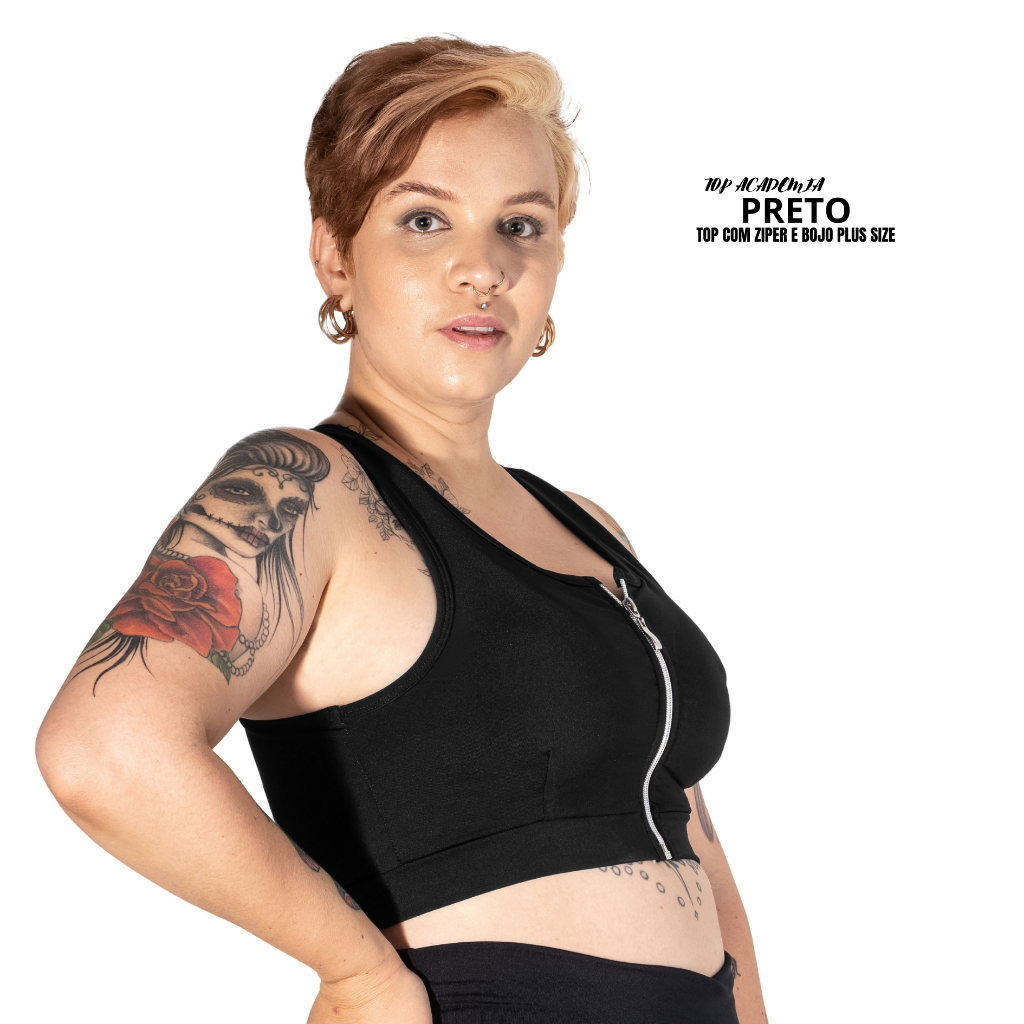 Top Fitness Plus Size G1 – G2 – G3 Com
