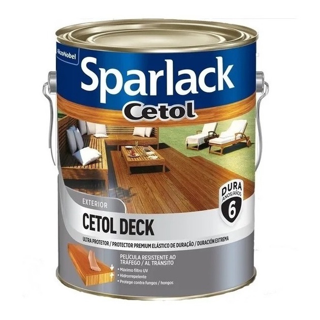 Verniz Cetol DeckPrimeira Linha  Semi Brilho Natur