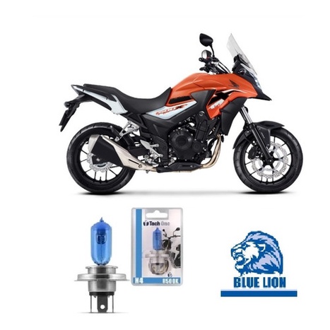 Kit Lâmpada Cb 500x 2015 a 2019 H4 Super Branca E