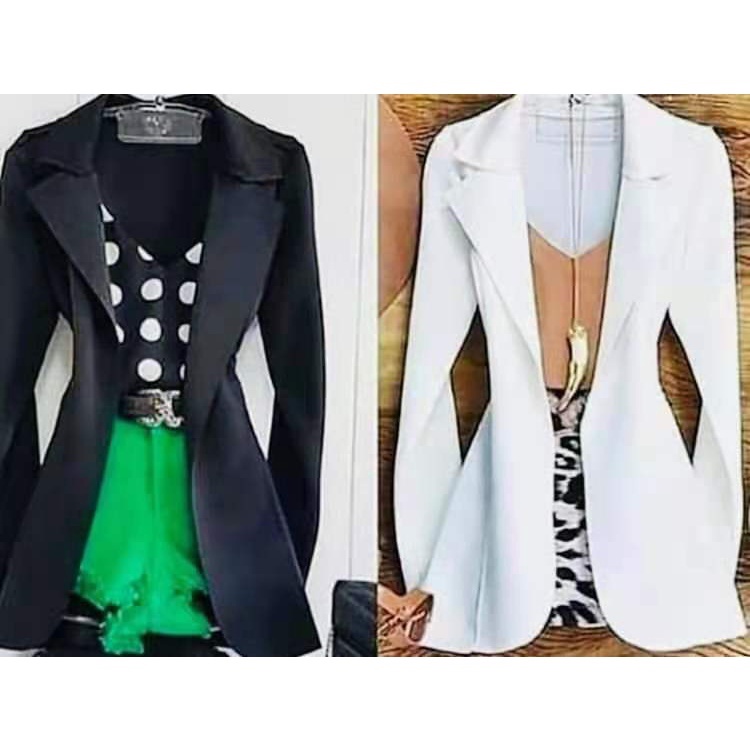 Max Blazer Longo neopremi Sobretudo Acinturado Rou