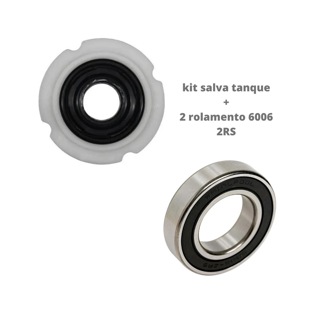 KIT Salva Tanque + 2 Rolamentos 6006 2RS Mondial +