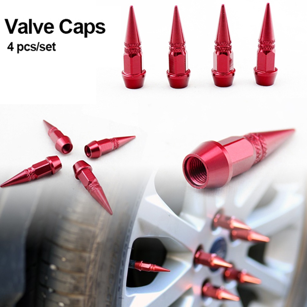 4 Pcs Universal Alumínio Car Styling Carro Deslum