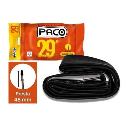 Camara De Ar Bike 29×1.95/2.125 Válvula Pres